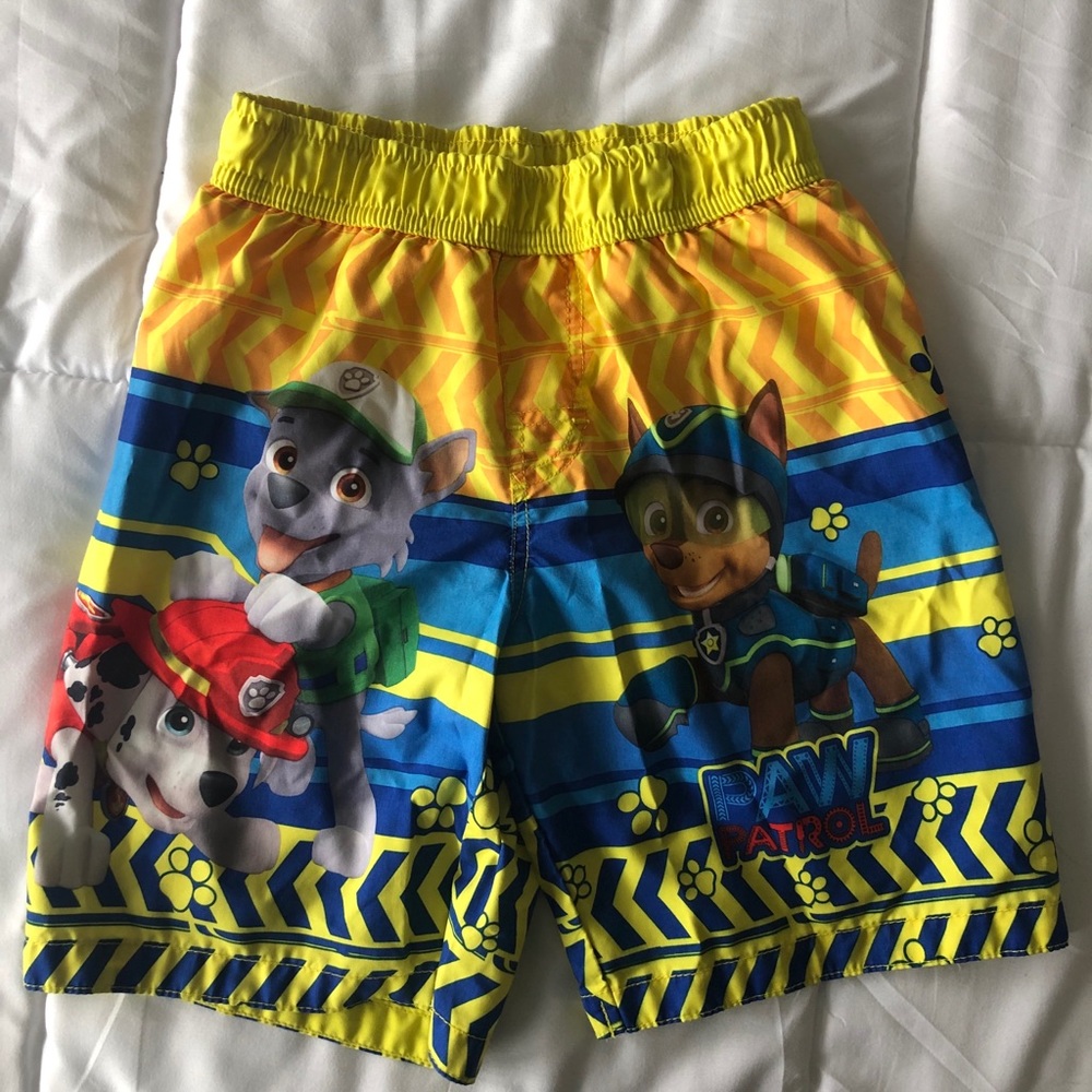 Paw Patrol swim trunks